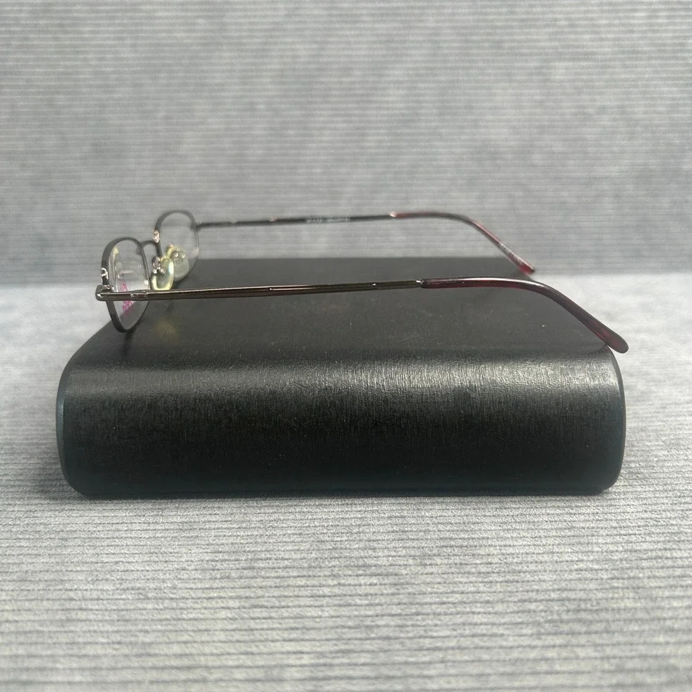 Jelly Bean by I-Deal Optics JB-119 Brown Oval Y2k Eyeglass Frames 45-18-135